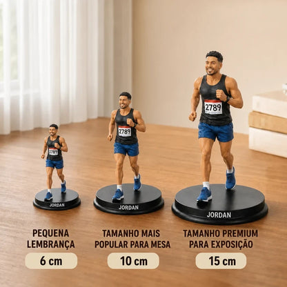 Alma de Campeão | Miniatura 3D Personalizada