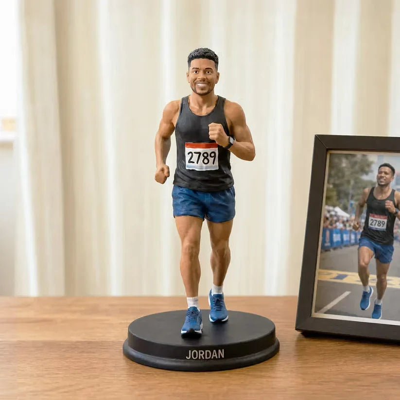 Alma de Campeão | Miniatura 3D Personalizada