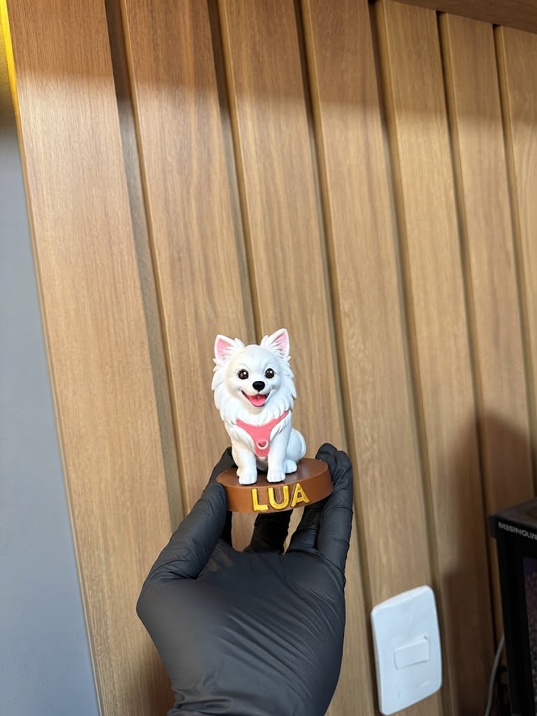 Seu Amor em Miniatura | Miniatura 3D Personalizada