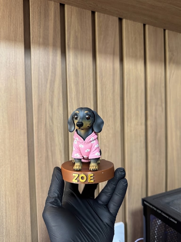 Seu Amor em Miniatura | Miniatura 3D Personalizada