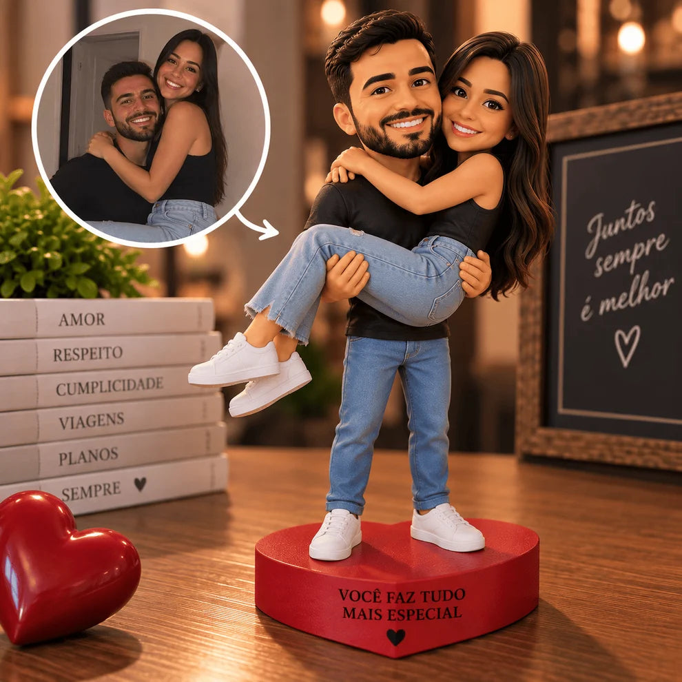 Amor Eterno | Miniatura 3D Personalizada