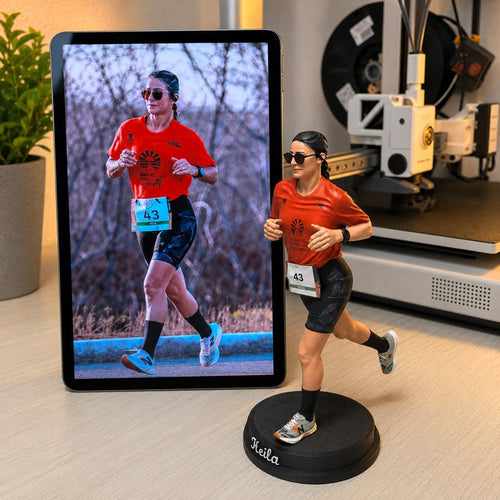 Alma de Campeão | Miniatura 3D Personalizada